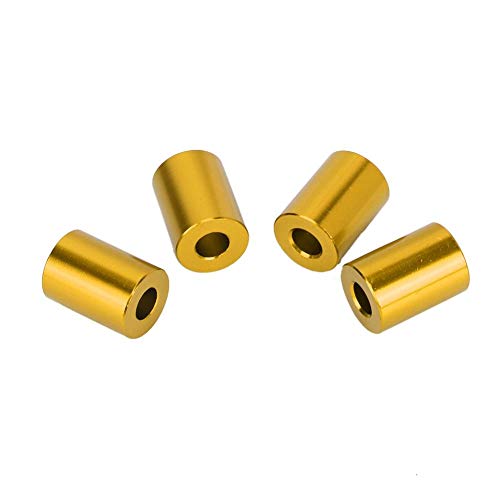 Suuonee Spacer Riser Kit, Ventilation Spacer Riser Kit For Aluminum Alloy Engine Bonnet Suitable For 6Mm Engine(Gold) #TOP7