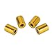 Spacer Riser, Car Aluminum Alloy Engine Hood Ventilation Spacer Riser Fit for 6mm Motor (Gold)
