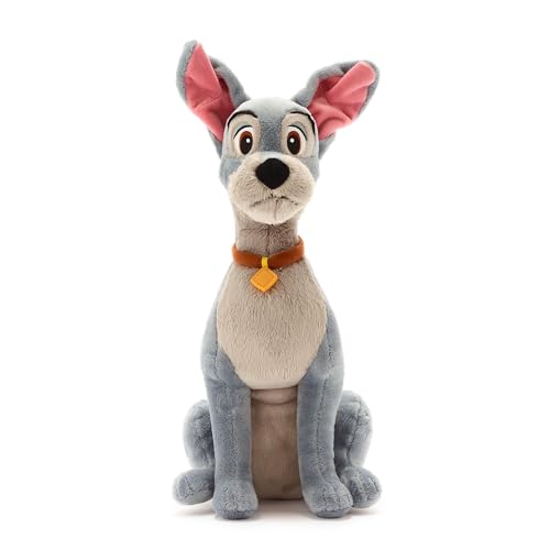 Disney Store Peluche oficial de Tramp mediano para niños,