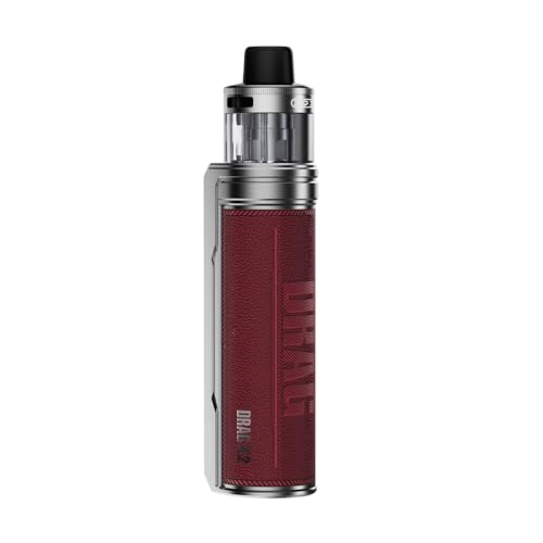 Box Drag X2 Kit 80 W Vape VO-OPOO (Marsala) 5 ML Pod PnP X Cartucho vacío DTL Resistencia PnP X Coil 0,15Ω/0,3Ω Modos Smart/RBA/ECO Batería 18650 [Batería no incluida] Original - No Nicotine
