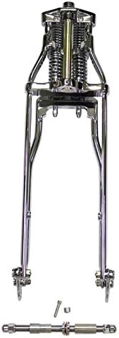 Springer Front End for Dyna 91-17 & Sportster 04-Up (Stock Length, Chrome)