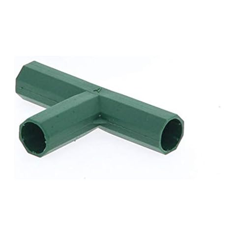 thelastplanet 3 Pcs 16mm PVC Fitting 5 Types Build Heavy Duty Greenhouse Frame Furniture Connectors Cover