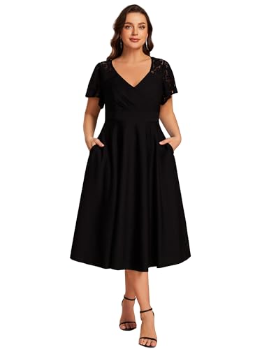black cocktail dress pretty woman Lady Black Tie - Brienne Dress - Black