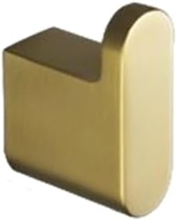 Stainless Steel Brushed Gold Towel Ring Rack Rod Holder Brush Paper Holder Glass Cup Dish Holder Bathrobe Hanging Clothes Hook,Single Robe Hook