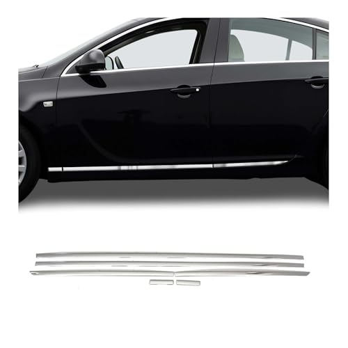 Baguette de porte latérale Opel Insignia A pour masquer rayures et chocs en inox