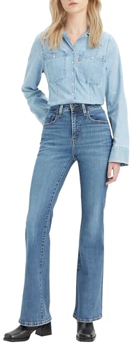 Levi's 726 High Rise Flare, Jeans para Mujer, Blue Wave Mid, 27W / 34L