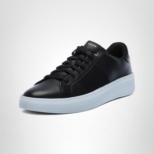 Cole Haan Men's Grand Crosscourt Premier, Black/White, 12-M US