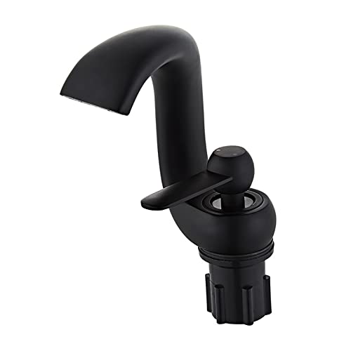 Robinet de lavabo de comptoir en laiton massif avec jet cascade premium - 2