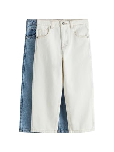 Jean Baggy Garçon THE SET Lot de 2 Denim Résistant et Coupe Large