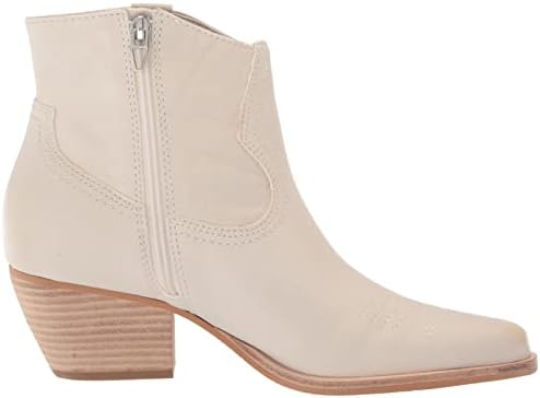 Dolce Vita Women's SILMA Western Boot, Ivory, 7.5 | Image 5