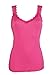 miss-rouge-top-camiseta-de-tirantes-de-encaje-fucsia-talla-unica