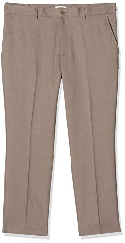 Farah Classic Roachman Pantaloni, Marrone (Tortora Scuro), 46W x 33L Uomo