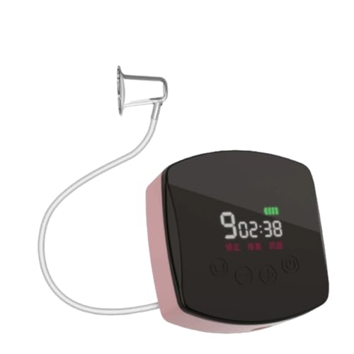 Hipzeepo Pompe de Soutien à L'Allaitement avec Correcteur de Mamelon Électrique Réglable, 9 Niveaux D'Intensité de Stimulation Du Mamelon.