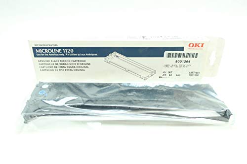 OKI 43571801 MICROLINE 1120 Genuine Black Ribbon Cartridge D653934