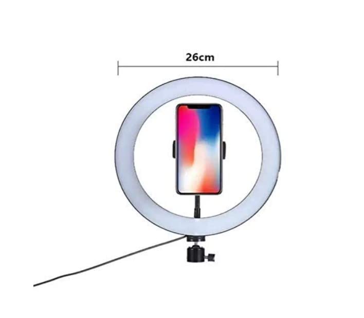 YOZTI-11-Inch-Big-LED-Ring-Light-for-Camera-Phone-TikTok-YouTube-Reels-Making-Video-Shooting-and-Makeup-11-inch-Ring-Light-with-7-Feet-Long-Foldable-and-Lightweight-Tripod-Stand