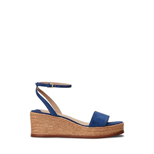 Image of Lauren Ralph Lauren womens Leona Suede Espadrille