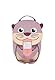 Affenzahn Kleiner Freund Kindergarten-Rucksack für 1-3 Jährige Ergonomisch Reflektierend Ziehzunge mit Namensschild Otter - Braun
