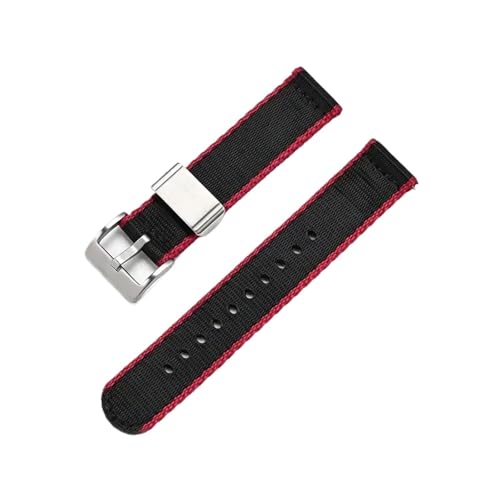 Bracelet montre nylon 22 mm à dégagement rapide sport urbain