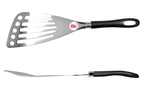Image of Left Handed Fish Spatula Stainless Steel Egg Flipper 12 inch