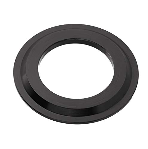 Yagosodee - Espaciador de bicicleta de aleación de aluminio 31, 8 mm bajo el casco a 2, adaptador de conversión de horquilla delantera de 86 mm Cover