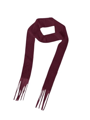 Image of RoseSeek Women's Lace Sheer Mesh Waist Scarves Lightweight Thin Skinny Scarfs Shawl Fashion Accessories