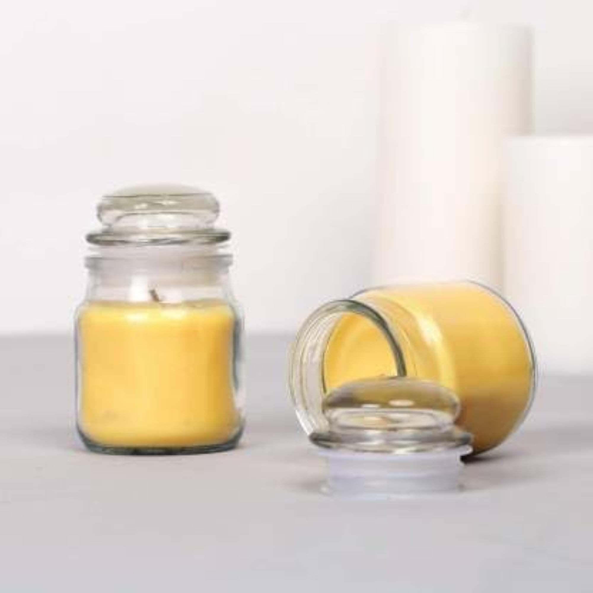 Premium Lemon Jar Candles, Perfect for Gifting