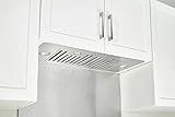 KOBE INX2730SQB-700-3 Insert Range Hood, 30-Inch, Stainless Steel