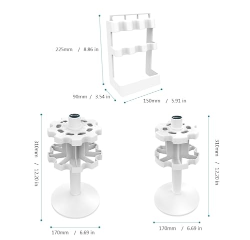 Support rotatif pour pipettes de laboratoire et micropipettes