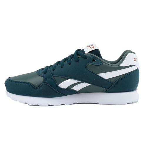 Reebok Unisex's Classic Nylon Sneaker, Hunter Green/White, 9.5