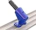 Bon Tool 82-423 Bull float - Magnesium 42-inch X 8-inch Round End - With Wormgear Bracket