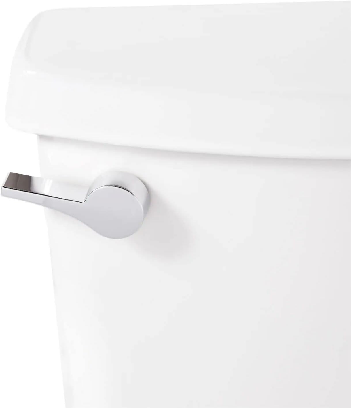 Signature Hardware 462381 Bradenton 1.28 GPF Two Piece Elongated Toilet with 14" Rough-In - White