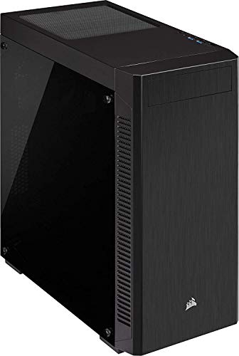 Image of Corsair 110R Mid-Tower ATX Case, Acrylic Side Panel - Black