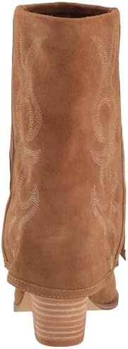Steve Madden Women's Layne Western Boot, Cognac Suede, 10 | Image 2