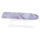 MUCKLILY Kleines Bügelbrett für Ärmel Tragbares Bügelzubehör für Zuhause rutschfeste Tischplatte für Kompakte Räume und Effizientes Bügeln