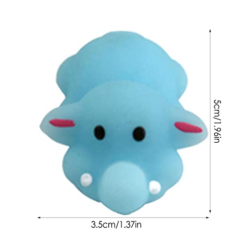 Animais Mini Mochi - Zoo Animal Fidget Brinquedo,Brinquedos macios e elásticos minúsculos para pásco