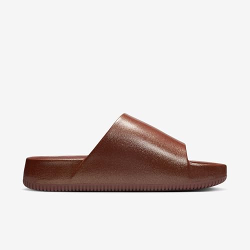 Nike Nike Calm Women's Slides (HF2719-200, Red Sepia/Red Sepia) Size 9