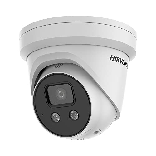 Hikvision DS-2CD2346G2-ISU/SL(2.8mm) IP Turret Überwachungskamera 4 Megapixel 1 Stück (1er Pack)