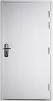 VIZ-PRO Quick Mount Steel Security Door with Frame - Flat White, Left Hinged Outward, 9-12 Point Lock