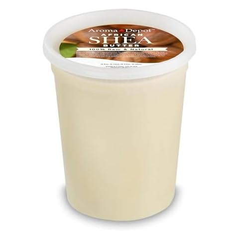Raw African Shea Butter 32 oz Ivory/White Grade A 100% Pure Natural Unrefined Fresh Moisturizing, Ideal for Dry and Cracked Skin. It can be used in Body, Hair and Face. Cover