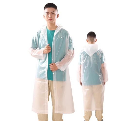 Opilroyn Poncho de pluie pour adulte avec capuche, imperméable et pliable avec capuche, veste de pluie légère pour l'escalade, la randonnée, le camping