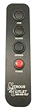 Nitrous Outlet 2009-2011 Dodge Challenger Console Switch Panel
