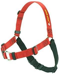 Softouch The Original Sense-ation No-Pull Dog Training Harness (Red, Extra Small, Wide)