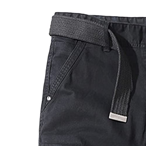 JEShifangjiusu Men's Casual Military Cargo Pants Baggy Camo Trousers with Pockets Relaxed Lightweight Straight Outdoor Pants2