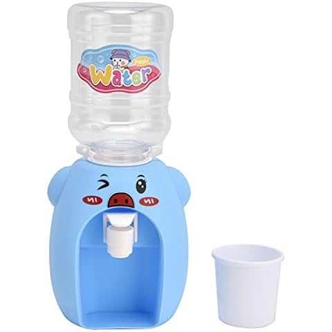 Mumusuki Dispensador de Agua de Juguete con Cubo de Almacenamiento de Agua y Taza Cover
