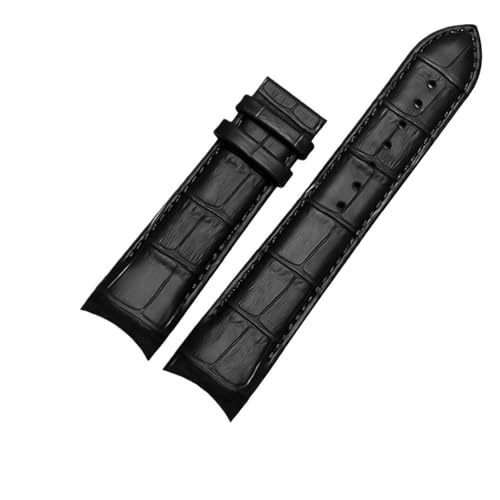TROGPYXG Compatible avec le bracelet de montre en cuir Tissot 1853 Couturier Series T035627A T035407A Bracelet en cuir for homme Arc Belt 23 mm Accessoires...