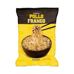 Fideos orientales sabor pollo Hacendado Paquete 65 g Pack 3