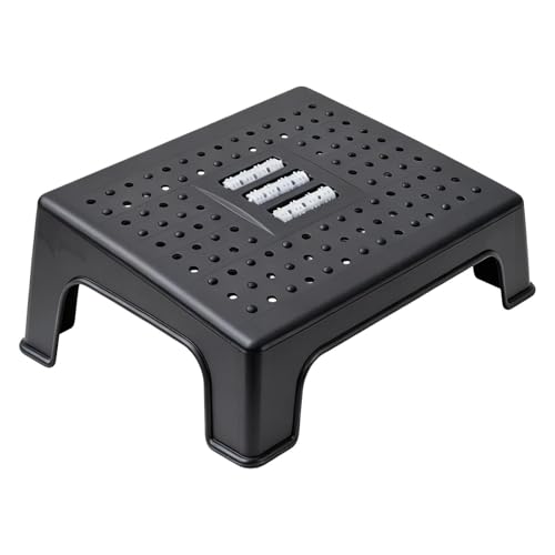 Repose-Pieds Massant et Ergonomique avec Base Antidérapant Haute Stabilité