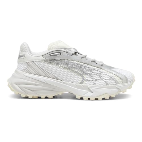 PUMA Mens Spirex Speed Sneakers Shoes Casual - Grey, Silver - Size 9.5 M