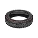 VOLOHAS 10 Zoll Offroad Reifen 10x2,30-6,5 Tubeless Reifen für NIU KQi2/KQi2 Pro Elektroroller Vorne/Hinten Verschleißfester Vakuumreifen Ersatzräder Selbst Reparierbar Pannensicher (1 Stück)