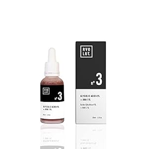 30 ml. Ácido Glicólico 4% + AHA 1% – Quita Manchas 4% Acido Glicolico – Peeling Facial Unificador del Tono – Efecto Piel…